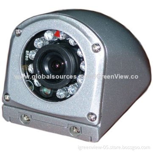 Vehicle Exterior Side-view IP67 Camera, 700/600/540TVL Option, Mirror Function, Angle Adjustable